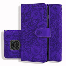Load image into Gallery viewer, Embossed Sunflower Pattern Horizontal Flip PU Leather Case with Holder &amp; Card Slots &amp; Wallet &amp; Lanyard, For Xiaomi Redmi Note 9 Pro Max, For Xiaomi Mi CC9 Pro / Mi Note 10 / Mi Note 10 Pro, For Huawei Mate 30 Pro