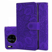 Load image into Gallery viewer, Embossed Sunflower Pattern Horizontal Flip PU Leather Case with Holder &amp; Card Slots &amp; Wallet &amp; Lanyard, For Xiaomi Redmi Note 9 Pro Max, For Xiaomi Mi CC9 Pro / Mi Note 10 / Mi Note 10 Pro, For Huawei Mate 30 Pro