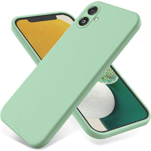 Load image into Gallery viewer, Pure Color Liquid Silicone Shockproof Phone Case