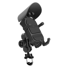 Load image into Gallery viewer, WUPP CS-1848A2 Motorcycle Shock Absorption Riding Phone Holder, Handlebars
