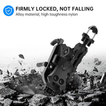 Load image into Gallery viewer, WUPP CS-1848A2 Motorcycle Shock Absorption Riding Phone Holder, Handlebars