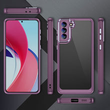 Load image into Gallery viewer, PC + TPU Phone Case with Lens Film, For Samsung Galaxy S23 Ultra 5G, For Samsung Galaxy S21 5G, For Samsung Galaxy S21+ 5G, For Samsung Galaxy S21 Ultra 5G