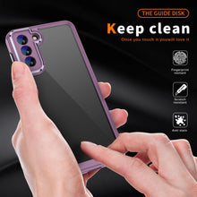 Load image into Gallery viewer, PC + TPU Phone Case with Lens Film, For Samsung Galaxy S23 Ultra 5G, For Samsung Galaxy S21 5G, For Samsung Galaxy S21+ 5G, For Samsung Galaxy S21 Ultra 5G
