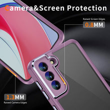 Load image into Gallery viewer, PC + TPU Phone Case with Lens Film, For Samsung Galaxy S23 Ultra 5G, For Samsung Galaxy S21 5G, For Samsung Galaxy S21+ 5G, For Samsung Galaxy S21 Ultra 5G