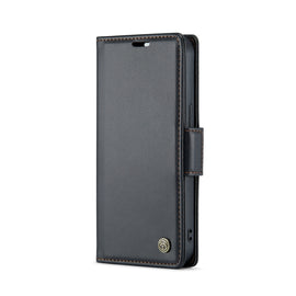 CaseMe 023 Butterfly Buckle Litchi Texture RFID Anti-theft Leather Phone Case, For iPhone 13, For iPhone 13 mini, For iPhone 13 Pro, For iPhone 13 Pro Max, For iPhone 12 / 12 Pro, For iPhone 12 Pro Max, For iPhone 12 mini, For iPhone 11
