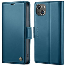 Load image into Gallery viewer, CaseMe 023 Butterfly Buckle Litchi Texture RFID Anti-theft Leather Phone Case, For iPhone 13, For iPhone 13 mini, For iPhone 13 Pro, For iPhone 13 Pro Max, For iPhone 12 / 12 Pro, For iPhone 12 Pro Max, For iPhone 12 mini, For iPhone 11