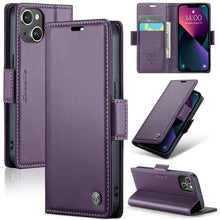 Load image into Gallery viewer, CaseMe 023 Butterfly Buckle Litchi Texture RFID Anti-theft Leather Phone Case, For iPhone 13, For iPhone 13 mini, For iPhone 13 Pro, For iPhone 13 Pro Max, For iPhone 12 / 12 Pro, For iPhone 12 Pro Max, For iPhone 12 mini, For iPhone 11
