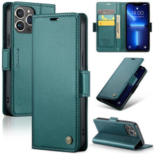 Load image into Gallery viewer, CaseMe 023 Butterfly Buckle Litchi Texture RFID Anti-theft Leather Phone Case, For iPhone 13, For iPhone 13 mini, For iPhone 13 Pro, For iPhone 13 Pro Max, For iPhone 12 / 12 Pro, For iPhone 12 Pro Max, For iPhone 12 mini, For iPhone 11