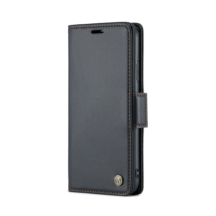 CaseMe 023 Butterfly Buckle Litchi Texture RFID Anti-theft Leather Phone Case