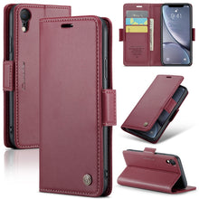 Load image into Gallery viewer, CaseMe 023 Butterfly Buckle Litchi Texture RFID Anti-theft Leather Phone Case