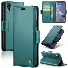 Load image into Gallery viewer, CaseMe 023 Butterfly Buckle Litchi Texture RFID Anti-theft Leather Phone Case