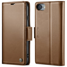 Load image into Gallery viewer, CaseMe 023 Butterfly Buckle Litchi Texture RFID Anti-theft Leather Phone Case