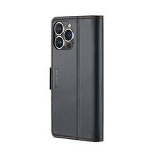 Load image into Gallery viewer, CaseMe 023 Butterfly Buckle Litchi Texture RFID Anti-theft Leather Phone Case, For iPhone 15 Pro Max, For iPhone 14, For iPhone 14 Plus, For iPhone 15 Pro, For iPhone 15 Plus, For iPhone 14 Pro, For iPhone 14 Pro Max, For iPhone 15
