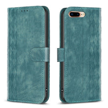 Load image into Gallery viewer, Plaid Embossed Leather Phone Case, For iPhone 15, For iPhone SE 2022 / 7 / 8, For iPhone 7 Plus / 8 Plus
