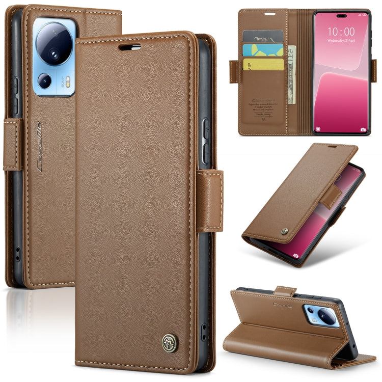 CaseMe 023 Butterfly Buckle Litchi Texture RFID Anti-theft Leather Phone Case, For Xiaomi Poco X5 Pro 5G, For Xiaomi Poco X5 5G, For Xiaomi Redmi 11A/12C, For Xiaomi 13 Lite, For Xiaomi 13 Pro, For Xiaomi 13, For Xiaomi 12T /12T Pro/Redmi K50 Ultra    ...