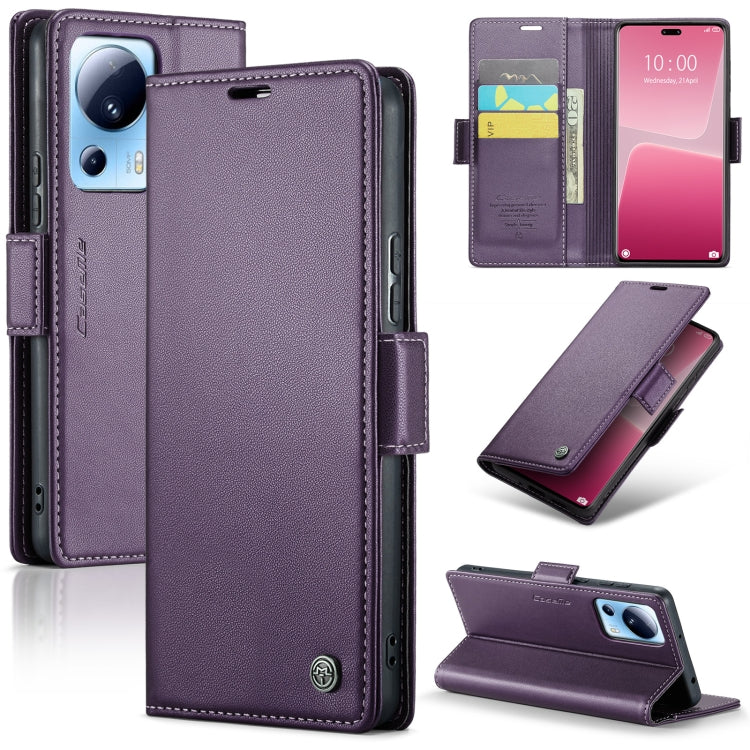CaseMe 023 Butterfly Buckle Litchi Texture RFID Anti-theft Leather Phone Case, For Xiaomi Poco X5 Pro 5G, For Xiaomi Poco X5 5G, For Xiaomi Redmi 11A/12C, For Xiaomi 13 Lite, For Xiaomi 13 Pro, For Xiaomi 13, For Xiaomi 12T /12T Pro/Redmi K50 Ultra    ...