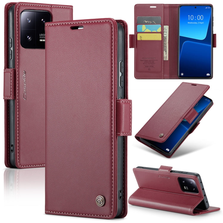 CaseMe 023 Butterfly Buckle Litchi Texture RFID Anti-theft Leather Phone Case, For Xiaomi Poco X5 Pro 5G, For Xiaomi Poco X5 5G, For Xiaomi Redmi 11A/12C, For Xiaomi 13 Lite, For Xiaomi 13 Pro, For Xiaomi 13, For Xiaomi 12T /12T Pro/Redmi K50 Ultra    ...