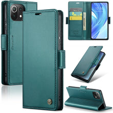 Load image into Gallery viewer, CaseMe 023 Butterfly Buckle Litchi Texture RFID Anti-theft Leather Phone Case, For Xiaomi Redmi Note 11 Pro 5G Global, For Xiaomi Redmi Note 11 4G Global, For Xiaomi 11T / 11T Pro, For Xiaomi Mi 11 Lite, For Xiaomi Mi 10T 5G／10T Pro 5G                 ...
