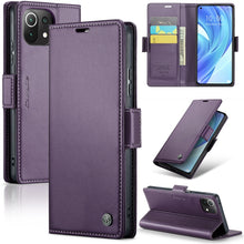 Load image into Gallery viewer, CaseMe 023 Butterfly Buckle Litchi Texture RFID Anti-theft Leather Phone Case, For Xiaomi Redmi Note 11 Pro 5G Global, For Xiaomi Redmi Note 11 4G Global, For Xiaomi 11T / 11T Pro, For Xiaomi Mi 11 Lite, For Xiaomi Mi 10T 5G／10T Pro 5G                 ...