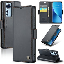 Load image into Gallery viewer, CaseMe 023 Butterfly Buckle Litchi Texture RFID Anti-theft Leather Phone Case, For Xiaomi Poco X5 Pro 5G, For Xiaomi Poco X5 5G, For Xiaomi Redmi 11A/12C, For Xiaomi 13 Lite, For Xiaomi 13 Pro, For Xiaomi 13, For Xiaomi 12T /12T Pro/Redmi K50 Ultra    ...