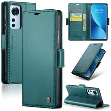 Load image into Gallery viewer, CaseMe 023 Butterfly Buckle Litchi Texture RFID Anti-theft Leather Phone Case, For Xiaomi Poco X5 Pro 5G, For Xiaomi Poco X5 5G, For Xiaomi Redmi 11A/12C, For Xiaomi 13 Lite, For Xiaomi 13 Pro, For Xiaomi 13, For Xiaomi 12T /12T Pro/Redmi K50 Ultra    ...