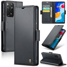 Load image into Gallery viewer, CaseMe 023 Butterfly Buckle Litchi Texture RFID Anti-theft Leather Phone Case, For Xiaomi Redmi Note 11 Pro 5G Global, For Xiaomi Redmi Note 11 4G Global, For Xiaomi 11T / 11T Pro, For Xiaomi Mi 11 Lite, For Xiaomi Mi 10T 5G／10T Pro 5G                 ...