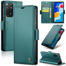 Load image into Gallery viewer, CaseMe 023 Butterfly Buckle Litchi Texture RFID Anti-theft Leather Phone Case, For Xiaomi Redmi Note 11 Pro 5G Global, For Xiaomi Redmi Note 11 4G Global, For Xiaomi 11T / 11T Pro, For Xiaomi Mi 11 Lite, For Xiaomi Mi 10T 5G／10T Pro 5G                 ...