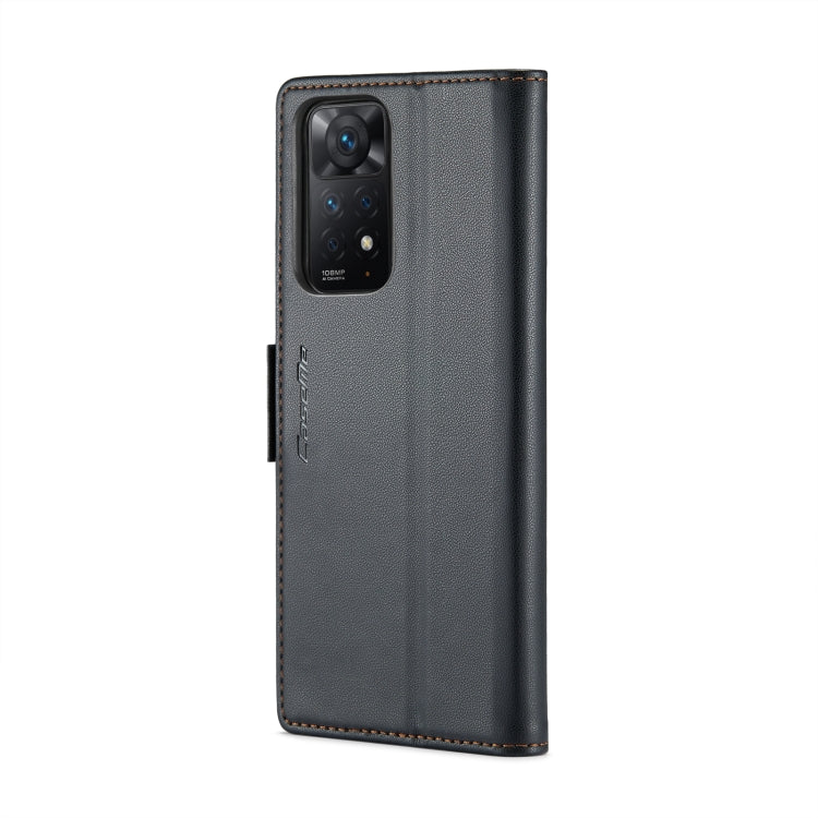 CaseMe 023 Butterfly Buckle Litchi Texture RFID Anti-theft Leather Phone Case, For Xiaomi Redmi Note 11 Pro 5G Global, For Xiaomi Redmi Note 11 4G Global, For Xiaomi 11T / 11T Pro, For Xiaomi Mi 11 Lite, For Xiaomi Mi 10T 5G／10T Pro 5G                 ...