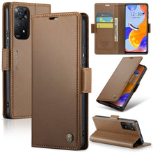 Load image into Gallery viewer, CaseMe 023 Butterfly Buckle Litchi Texture RFID Anti-theft Leather Phone Case, For Xiaomi Redmi Note 11 Pro 5G Global, For Xiaomi Redmi Note 11 4G Global, For Xiaomi 11T / 11T Pro, For Xiaomi Mi 11 Lite, For Xiaomi Mi 10T 5G／10T Pro 5G                 ...