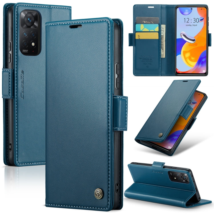 CaseMe 023 Butterfly Buckle Litchi Texture RFID Anti-theft Leather Phone Case, For Xiaomi Redmi Note 11 Pro 5G Global, For Xiaomi Redmi Note 11 4G Global, For Xiaomi 11T / 11T Pro, For Xiaomi Mi 11 Lite, For Xiaomi Mi 10T 5G／10T Pro 5G                 ...