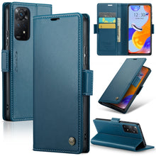 Load image into Gallery viewer, CaseMe 023 Butterfly Buckle Litchi Texture RFID Anti-theft Leather Phone Case, For Xiaomi Redmi Note 11 Pro 5G Global, For Xiaomi Redmi Note 11 4G Global, For Xiaomi 11T / 11T Pro, For Xiaomi Mi 11 Lite, For Xiaomi Mi 10T 5G／10T Pro 5G                 ...