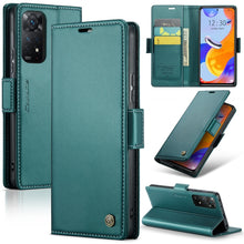 Load image into Gallery viewer, CaseMe 023 Butterfly Buckle Litchi Texture RFID Anti-theft Leather Phone Case, For Xiaomi Redmi Note 11 Pro 5G Global, For Xiaomi Redmi Note 11 4G Global, For Xiaomi 11T / 11T Pro, For Xiaomi Mi 11 Lite, For Xiaomi Mi 10T 5G／10T Pro 5G                 ...