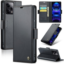 Load image into Gallery viewer, CaseMe 023 Butterfly Buckle Litchi Texture RFID Anti-theft Leather Phone Case, For Xiaomi Poco X5 Pro 5G, For Xiaomi Poco X5 5G, For Xiaomi Redmi 11A/12C, For Xiaomi 13 Lite, For Xiaomi 13 Pro, For Xiaomi 13, For Xiaomi 12T /12T Pro/Redmi K50 Ultra    ...