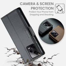 Load image into Gallery viewer, CaseMe 023 Butterfly Buckle Litchi Texture RFID Anti-theft Leather Phone Case, For Xiaomi Poco X5 Pro 5G, For Xiaomi Poco X5 5G, For Xiaomi Redmi 11A/12C, For Xiaomi 13 Lite, For Xiaomi 13 Pro, For Xiaomi 13, For Xiaomi 12T /12T Pro/Redmi K50 Ultra    ...