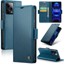 Load image into Gallery viewer, CaseMe 023 Butterfly Buckle Litchi Texture RFID Anti-theft Leather Phone Case, For Xiaomi Poco X5 Pro 5G, For Xiaomi Poco X5 5G, For Xiaomi Redmi 11A/12C, For Xiaomi 13 Lite, For Xiaomi 13 Pro, For Xiaomi 13, For Xiaomi 12T /12T Pro/Redmi K50 Ultra    ...