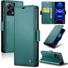 Load image into Gallery viewer, CaseMe 023 Butterfly Buckle Litchi Texture RFID Anti-theft Leather Phone Case, For Xiaomi Redmi Note 13 5G, For Xiaomi Redmi Note 13 Pro+ 5G, For Xiaomi Redmi Note 13 Pro 5G, For Xiaomi Redmi 12 4G／12 5G／Note 12R／POCO M6 Pro 5G, For Xiaomi 13T/13T Pro ...
