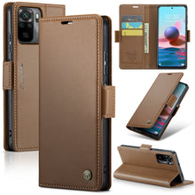 Load image into Gallery viewer, CaseMe 023 Butterfly Buckle Litchi Texture RFID Anti-theft Leather Phone Case, For Xiaomi Redmi Note 11 Pro 5G Global, For Xiaomi Redmi Note 11 4G Global, For Xiaomi 11T / 11T Pro, For Xiaomi Mi 11 Lite, For Xiaomi Redmi Note 10 4G/Note 10S            ...