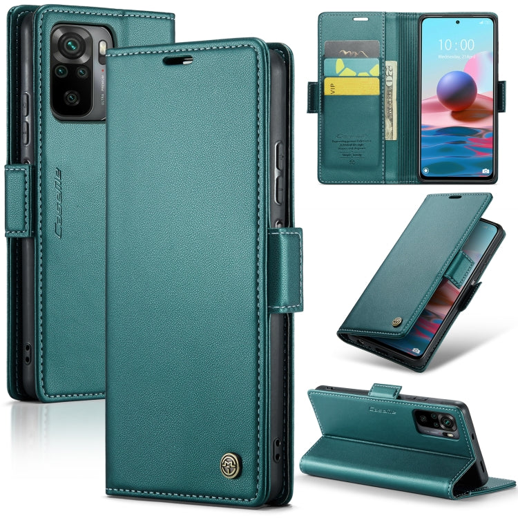 CaseMe 023 Butterfly Buckle Litchi Texture RFID Anti-theft Leather Phone Case, For Xiaomi Redmi Note 11 Pro 5G Global, For Xiaomi Redmi Note 11 4G Global, For Xiaomi 11T / 11T Pro, For Xiaomi Mi 11 Lite, For Xiaomi Redmi Note 10 4G/Note 10S            ...