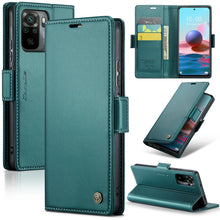 Load image into Gallery viewer, CaseMe 023 Butterfly Buckle Litchi Texture RFID Anti-theft Leather Phone Case, For Xiaomi Redmi Note 11 Pro 5G Global, For Xiaomi Redmi Note 11 4G Global, For Xiaomi 11T / 11T Pro, For Xiaomi Mi 11 Lite, For Xiaomi Redmi Note 10 4G/Note 10S            ...