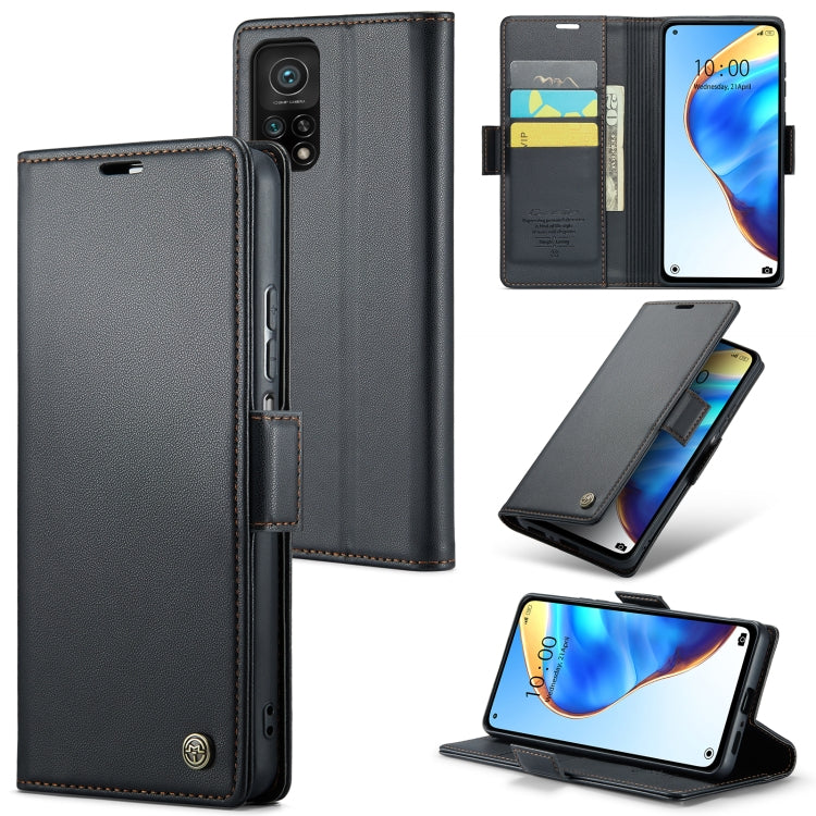 CaseMe 023 Butterfly Buckle Litchi Texture RFID Anti-theft Leather Phone Case, For Xiaomi Redmi Note 11 Pro 5G Global, For Xiaomi Redmi Note 11 4G Global, For Xiaomi 11T / 11T Pro, For Xiaomi Mi 11 Lite, For Xiaomi Mi 10T 5G／10T Pro 5G                 ...