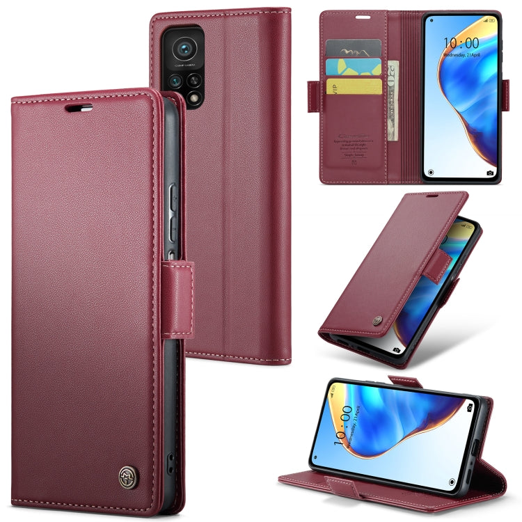 CaseMe 023 Butterfly Buckle Litchi Texture RFID Anti-theft Leather Phone Case, For Xiaomi Redmi Note 11 Pro 5G Global, For Xiaomi Redmi Note 11 4G Global, For Xiaomi 11T / 11T Pro, For Xiaomi Mi 11 Lite, For Xiaomi Mi 10T 5G／10T Pro 5G                 ...