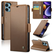 Load image into Gallery viewer, CaseMe 023 Butterfly Buckle Litchi Texture RFID Anti-theft Leather Phone Case, For Xiaomi Redmi Note 13 5G, For Xiaomi Redmi Note 13 Pro+ 5G, For Xiaomi Redmi Note 13 Pro 5G, For Xiaomi Redmi 12 4G／12 5G／Note 12R／POCO M6 Pro 5G, For Xiaomi 13T/13T Pro ...