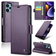 Load image into Gallery viewer, CaseMe 023 Butterfly Buckle Litchi Texture RFID Anti-theft Leather Phone Case, For Xiaomi Redmi Note 13 5G, For Xiaomi Redmi Note 13 Pro+ 5G, For Xiaomi Redmi Note 13 Pro 5G, For Xiaomi Redmi 12 4G／12 5G／Note 12R／POCO M6 Pro 5G, For Xiaomi 13T/13T Pro ...
