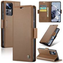 Load image into Gallery viewer, CaseMe 023 Butterfly Buckle Litchi Texture RFID Anti-theft Leather Phone Case, For Xiaomi Poco X5 Pro 5G, For Xiaomi Poco X5 5G, For Xiaomi Redmi 11A/12C, For Xiaomi 13 Lite, For Xiaomi 13 Pro, For Xiaomi 13, For Xiaomi 12T /12T Pro/Redmi K50 Ultra    ...