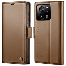 Load image into Gallery viewer, CaseMe 023 Butterfly Buckle Litchi Texture RFID Anti-theft Leather Phone Case, For Xiaomi Redmi Note 13 5G, For Xiaomi Redmi Note 13 Pro+ 5G, For Xiaomi Redmi Note 13 Pro 5G, For Xiaomi Redmi 12 4G／12 5G／Note 12R／POCO M6 Pro 5G, For Xiaomi 13T/13T Pro ...