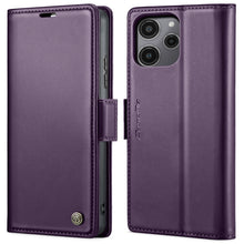 Load image into Gallery viewer, CaseMe 023 Butterfly Buckle Litchi Texture RFID Anti-theft Leather Phone Case, For Xiaomi Redmi Note 13 5G, For Xiaomi Redmi Note 13 Pro+ 5G, For Xiaomi Redmi Note 13 Pro 5G, For Xiaomi Redmi 12 4G／12 5G／Note 12R／POCO M6 Pro 5G, For Xiaomi 13T/13T Pro ...