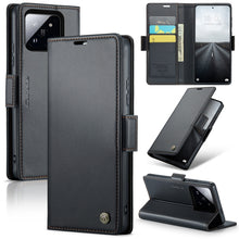 Load image into Gallery viewer, CaseMe 023 Butterfly Buckle Litchi Texture RFID Anti-theft Leather Phone Case, For Xiaomi Redmi Note 13 Pro 4G, For Xiaomi Redmi Note 13 4G, For Xiaomi Redmi 13C 4G / 13C 5G, For Xiaomi Poco C65 4G, For Xiaomi Poco X6 Pro 5G/Redmi K70E 5G              ...