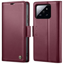 Load image into Gallery viewer, CaseMe 023 Butterfly Buckle Litchi Texture RFID Anti-theft Leather Phone Case, For Xiaomi Redmi Note 13 Pro 4G, For Xiaomi Redmi Note 13 4G, For Xiaomi Redmi 13C 4G / 13C 5G, For Xiaomi Poco C65 4G, For Xiaomi Poco X6 Pro 5G/Redmi K70E 5G              ...