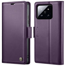 Load image into Gallery viewer, CaseMe 023 Butterfly Buckle Litchi Texture RFID Anti-theft Leather Phone Case, For Xiaomi Redmi Note 13 Pro 4G, For Xiaomi Redmi Note 13 4G, For Xiaomi Redmi 13C 4G / 13C 5G, For Xiaomi Poco C65 4G, For Xiaomi Poco X6 Pro 5G/Redmi K70E 5G              ...