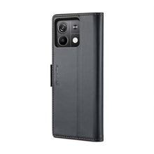 Load image into Gallery viewer, CaseMe 023 Butterfly Buckle Litchi Texture RFID Anti-theft Leather Phone Case, For Xiaomi Redmi Note 13 5G, For Xiaomi Redmi Note 13 Pro+ 5G, For Xiaomi Redmi Note 13 Pro 5G, For Xiaomi Redmi 12 4G／12 5G／Note 12R／POCO M6 Pro 5G, For Xiaomi 13T/13T Pro ...